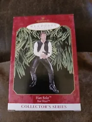 Brand New 1998 HALLMARK Keepsake ORNAMENT Collector Series STAR WARS Han SOLO  This item is brand new in the original...
