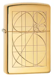 The Golden Ratio is found in nature and famous pieces of art around the world, and now you can find it on this Zippo...