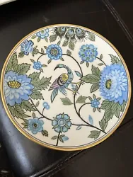 Noritake-6-beautiful Blue Floral/bird bread plates-6 1/4”. These are used but no chips or cracks