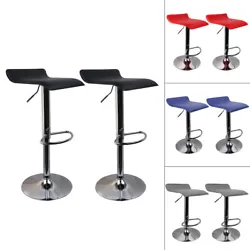 We provide you four kinds of bar stools. 360°swivel design is convenient for you to move the chair or fetch...