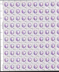 #1399 Elizabeth Blackwell. Full Mint Sheet. Anderson Stamp & Coin. Sheet is complete--I captured as large of an image...