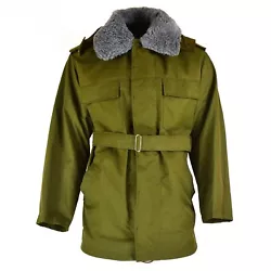 Original Czech army field parka M85 with hood and faux lining. Parka: 50 % cotton, 50 % polyester. The Jacket lining,...