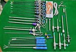 Use : Laparoscopic Surgery. 1:Maryland Dissector Surgical Forcep 5mm-1Pc. 24:Port Closure-1Pc. 