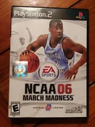 NCAA March Madness 06 (Sony PlayStation 2) 2005.