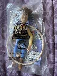 1996 Original Toy Story Movie Woody Cowboy Burger King Kids Club Toys Sealed.