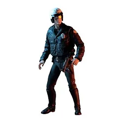 •From the classic movie Terminator 2 •Deluxe 7” scale action figure •Accessories include a detachable severed...