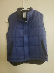 Old Navy Puffer Vest Kids Toddler Unisex Size 5 Royal blue color.. Condition is Pre-owned. Shipped with USPS Priority...