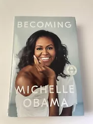 Becoming by Michelle Obama ~ Hardcover 2018~Retails $32.50!*ITEM WILL SHIP WITHIN ONE (1) BUSINESS DAY AFTER PAYMENT IS...
