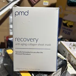 PMD 5pack RECOVERY Anti-Aging Collagen Sheet Mask Set Exp3/24 Renew Skin Wrinkle.
