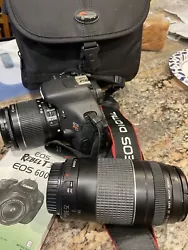 Canon EOS Rebel T3i 18.0MP Digital SLR Camera Kit extra 75-300mm lens see description!SLR camera and both lenses in...