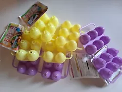 Jello Jigglers Egg Mold Set 4 New w/ Tags Recipe.