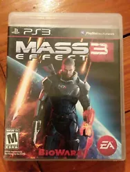 Mass Effect 3 (Sony PlayStation 3, 2012).