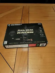 Star Wars Episode 1 Racer - Nintendo 64 N64 - PAL - Complet.  Complet avec cristal box  Manque la cale carton ...