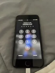 Apple iPhone SE 2ème gén - 64Go - Noir (Déverrouillé) A2296 (GSM). Vitre arrière endommagé