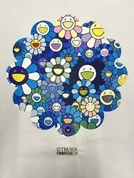 takashi murakami Complexcon Blue Flowers shirt 2017 Long Beach California. Up for sale is a used but in great condition...