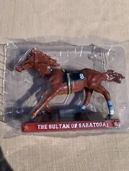 Four Star Dave - Racehorse Bobble-Head. Sultan of Saratoga Springs.