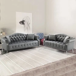 1 2-Seat Loveseat / 3-Couch/ 2+3 Set Sofa(By you choose). We will give you the best service! Material Wood. We will try...