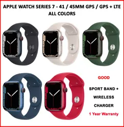 1 Apple Watch Series 7 (Based on your selections). These Apple Watches are 100% functional and unlocked, they are in...