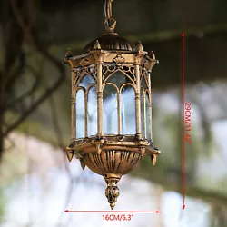 Application: Indoor/Outdoor Lighting, Courtyard,Balcony,Villa,Porch and so on. ● Suitable Places: Indoor&Outdoor Use...