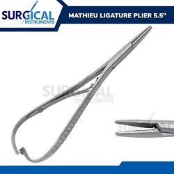 3 Mathieu Pliers - Boynton Mathieu Needle Holder 5.5 Small Mouth Tip Point. A hygienic choice for the orthodontic...