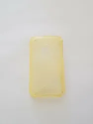 Silicone Soft Case Back GoldiPhone 3G iPhone 3GS.