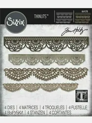 Sizzix ® Thinlits ® dies create dazzling detailed shapes for more creative cardmaking and papercrafting projects....