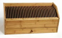 One Lipper International Bamboo. Once you have this organizer, you will wonder how you managed without it. Great useful...
