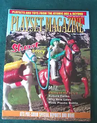 Issue #47 of Playset magazine. Covers the Stuart Story. Plus farms of the 60s II, and much more.