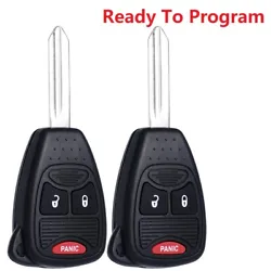 This Keyless Entry Remote Flip Key Fob is compatible with following vehicle models. 2004-2009 Dodge Durango. 2005-2007...