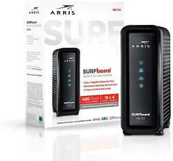 ARRIS (16x4) SURFboard DOCSIS 3.0 Cable Modem. Approved on Xfinity Comcast. Excellent Condition with original...