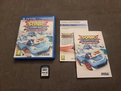 Sonic All Stars Racing Transformed / Sony Playstation PS Vita / PAL / FR FRA.