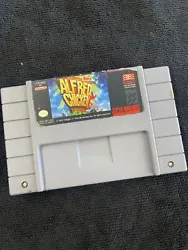 Super Alfred Chicken Super Nintendo SNES Video Game Cart TESTED.