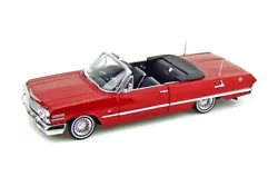 1963 Chevrolet Impala Low Rider Convertible - 22434WLRR Welly Model Vehicle. For kids and collectors alike, you cant...