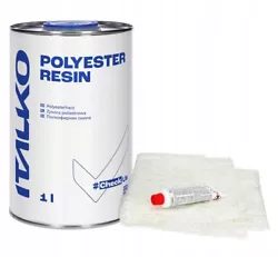 La résine polyester est conçue pour une application manuelle afin de réparer les défauts de surface. stratifiés en...
