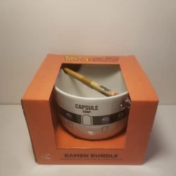 Dragon Ball Z Ramen Bowl With Chopsticks And Spoon Capsule Corp. New In Box. Please ask any questions and thanks for...