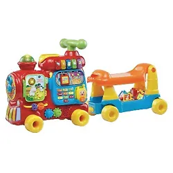 Hop aboard the Sit-to-Stand Ultimate Alphabet Train™! This train is designed to grow with your child and can be used...