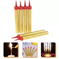 Make your next celebration truly unforgettable with our 6pcs Sparkling Cake Candles. Your cake will not only taste...