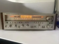 Tested for power only. Has some lite scratches and nicks. Some of the switches or knobs have a slight bend. See pics....