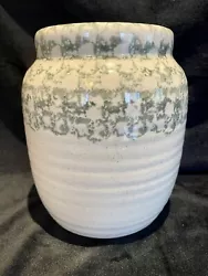Heavy Ceramic Vase 7” Tall. This is a beautiful, heavy vase that is made out of a ceramic tape material. It is...