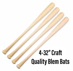 Bats are 3 2 ”. These bats could have warping, knots in the wood, dark grain marks, gauges in the wood, etc. GREAT...