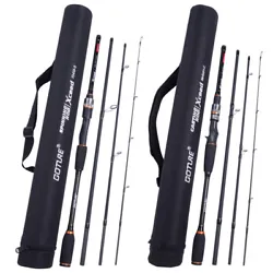 Spinning Fishing Rod / Casting Fishing Rod. the best choice for traveling fishing. Front body 30T carbon fiber, back...