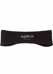 This listing is for a 100% authentic, new in original packaging, Supreme Polartec headband in black from the FW18...