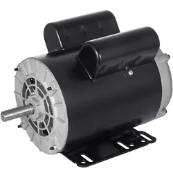 VEVORs heavy-duty air compressor electric motor is rated at 3 HP SPL 3450 RPM and can be connected to 115/230V incoming...