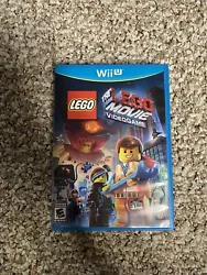 Nintendo Wii U The LEGO Movie Video game (Lightly Used, Very Good Condition). Condition is 