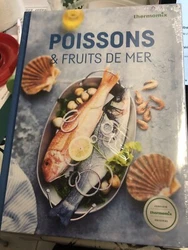 Livre de cuisine Thermomix VORWERK - Poissons Et Fruits De Mer. Neuf sous blister valeur 40€