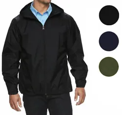Maximos USA Mens Windbreaker Jacket -Material: Shell: 100% Polyester / Interior: 100% Polyester -Full front zipper...