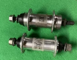 HARO 36 hole hubs 3/8” axels in decent used condition ready to assemble