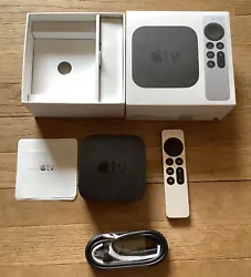 Apple TV 4K 32GB (2nd Gen) (Latest Model) MXGY2LL/A Box has been opened, might of been used for a short time.Comes with...