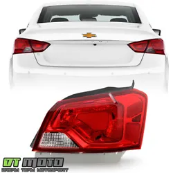 Not Compatible on Impala Limited Models. Tail Light. Compatible on Right Passenger Side Only. Passenger Side Only. Our...