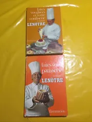 Livres De Cuisine Lenotre. Faites votre pâtisserie comme Lenotre ;faites vos glaces et votre confiserie comme lenotre...